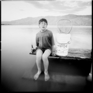 boys and fish Lone pine, California 04